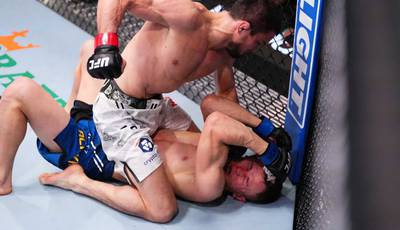 Nurmagomedov wilde een gevecht met Sandhagen na zijn overwinning op UFC Fight Night 238