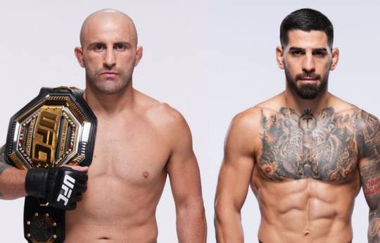 Volkanovski and Topuria will meet in the main event of UFC 298