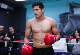 Gilberto Ramirez hielt ein offenes Training ab