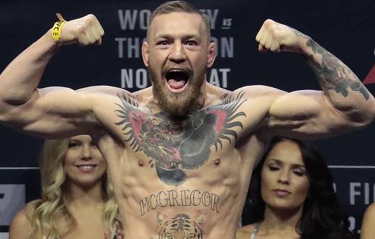 The guard sued McGregor for hitting him with a can