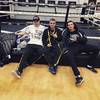 Usyk holds first training session in Manchester