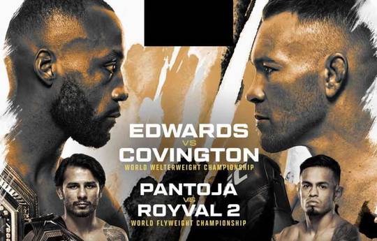 UFC 296. Edwards vs. Covington: assistir online, links para streaming