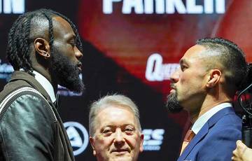 Wilder promises to knock out Parker