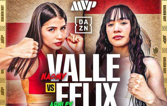 Naomy Valle vs Ashley Felix - Date, Start time, Fight Card, Location