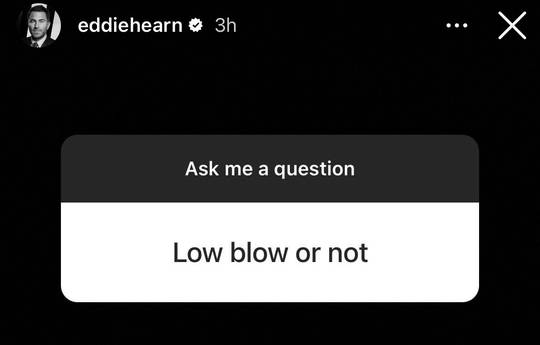 Hearn and Nelson share their thoughts on Dubois' low blow