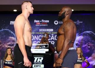 What time is Damian Knyba vs Richard Lartey tonight? Ringwalks, schedule, streaming links