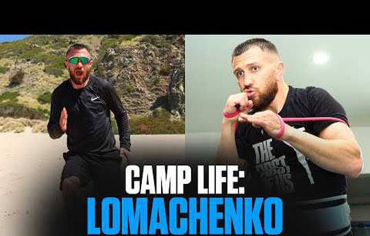Lomachenko zeigte, wie er sich auf Kambososos vorbereitet (Video)