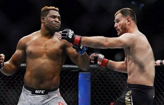 Ngannou wants to fight  Miocic till the end of the year