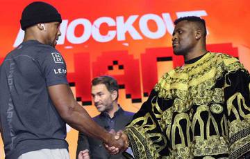 Ngannou promises to take Joshua's soul