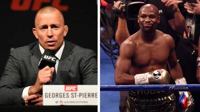 "É correto dar pontapés?". St-Pierre recordou a oferta de um combate com Mayweather