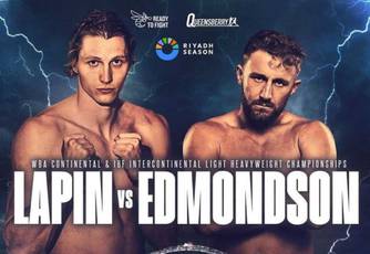 Daniel Lapin vs Lewis Edmondson - Date, Start time, Fight Card, Location