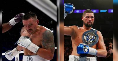 Tony Bellew lâche une bombe sur l'opposition entre Oleksandr Usyk et Lennox Lewis : "C'est loin d'être gagné".