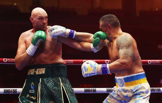 Arum tipped Fury for a rematch with Usyk