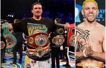 Redkach called Usyk a "offended prostitute" and recalled how they "smoked cones"
