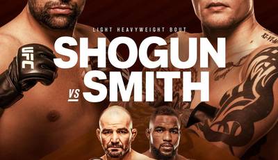 UFC Fight Night 134: Шогун – Смит. Прямая трансляция, где смотреть онлайн