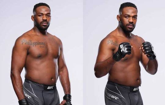 Jones responded to criticism of his physical form (photo)