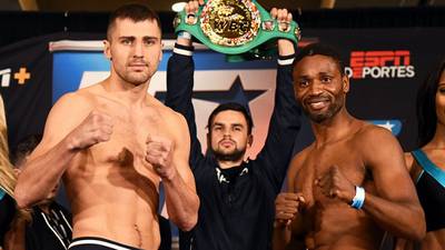 Gvozdyk and Ngumbu make weight