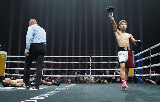 Naoya Inoue chops Juan Carlos Payano in the first round