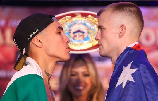 Oscar Valdez vs Liam Wilson Weigh In Results