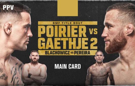 UFC 291. Gaethje vs. Poirier: bekijk online, stream links
