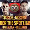 Ben Crocker vs Sean McComb Undercard - Full Fight Card List, Schedule, Running Order