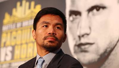 Pacquiao considers the refereeing in the Horn fight unfair