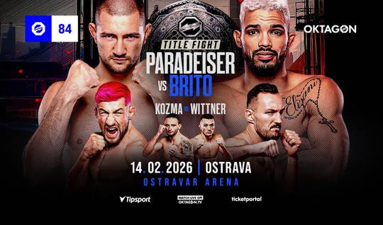 OKTAGON 84: Paradeiser vs Brito - Datum, Startzeit, Kampfkarte, Ort
