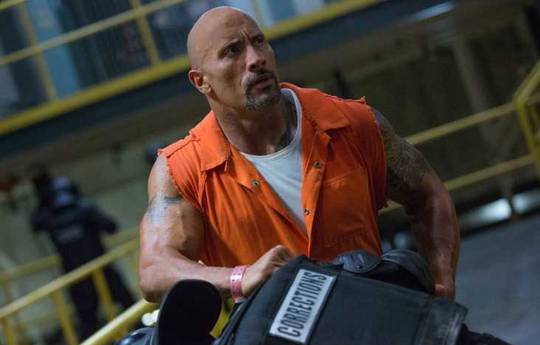 "The Rock" Johnson begins MMA training.