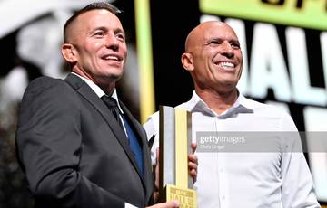 George St. Pierre inducted into the UFC Hall of Fame