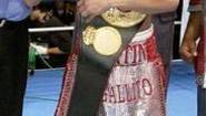 Мартин Кастильо с поясом чемпиона WBA