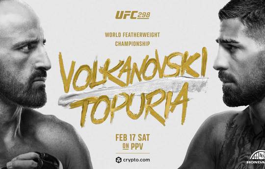 UFC 298: Topuria schlägt Volkanovski k.o. und andere Turnierergebnisse