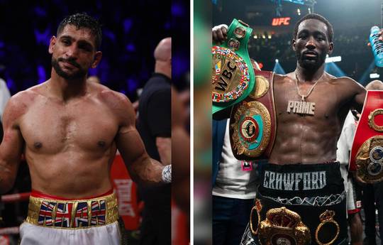 Amir Khan révèle son choix surprenant entre Canelo et Crawford : "Il est d'un autre niveau".