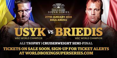 Usyk-Briedis semi-final confirmed for Riga January 27