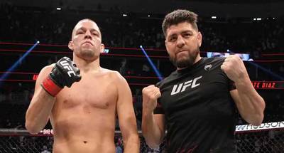 Nick Diaz is unhappy with his younger brother Nate