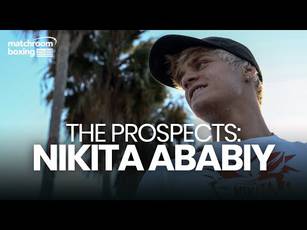 Nikita Ababiy the young prospect of Matchroom Boxing (video)