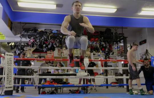 Golovkin continues preparations for Alvarez (video)