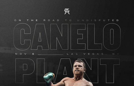 Canelo vs Plant officially for four belts on November 6