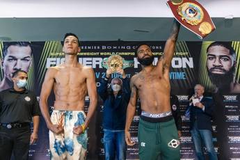 Fulton and Figueroa make weight ahead of unification fight