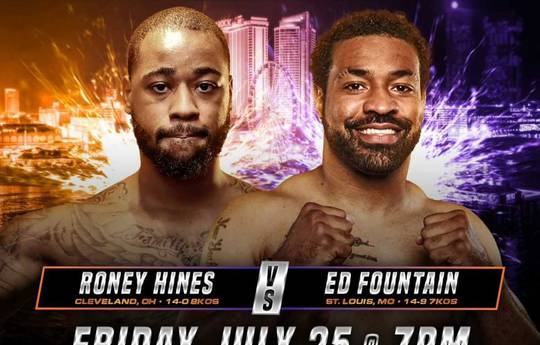 What time is Roney Hines vs Ed Fountain tonight? Ringwalks, schedule, streaming links