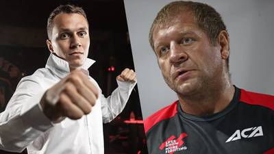 Emelianenko and Tarasov signs a contract for the fight