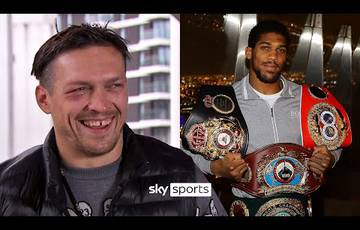 Usyk: Let Joshua fight me or leave the title vacant