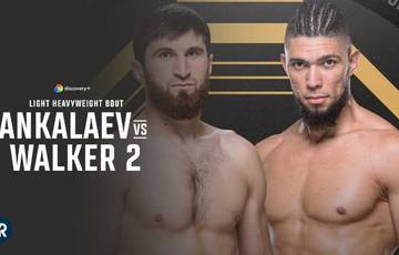 UFC Fight Night 234. Ankalaev vs. Walker: ver en línea, enlaces de transmisión