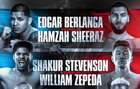 Edgar Berlanga vs Hamzah Sheeraz Undercard - Lista Completa de Lutas, Horário, Ordem de Combate