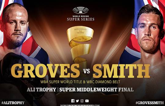 Groves vs Smith. Where to watch live