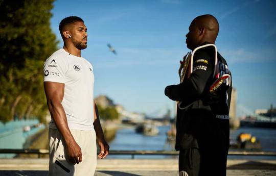 Lewis made a prediction for the Dubois - Joshua fight