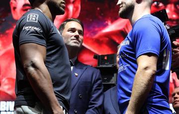 Hearn on Joshua's upcoming fight with Wallin: "Anthony is going to return to the world throne"
