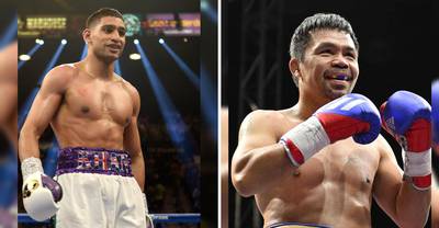 Amir Khan coquetea con su regreso contra un excampeón misterioso: "Es tentador"