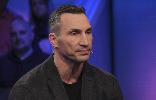 "Blijf vechten." Vladimir Klitschko feliciteerde Oekraïners met het nieuwe jaar