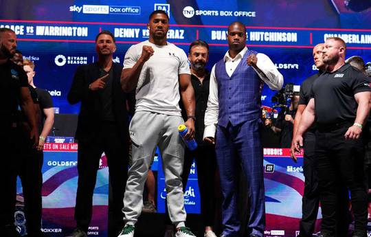 Joshua: "Dubois will be on my mind for the next 12 weeks until I get my hand raised"