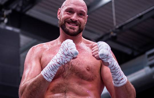 Fury called himself the hardest puncher in combat sports
